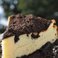 Sernik z ciasteczkami Oreo 