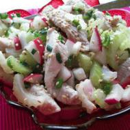 Tessa Capponi - Borawska. Insalata di pollo e  sesamo. 
