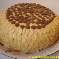 Tort z masą krówkową