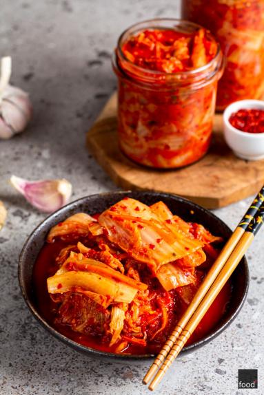 Baechu kimchi, czyli kiszona kapusta po koreańsku