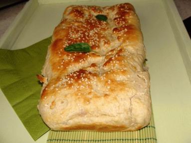 Zdjęcie - Torta salata Marchigiana czyli wytrawny placek  drożdżowy  - Przepisy kulinarne ze zdjęciami