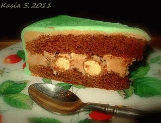 Zdjęcie - Czekoladowe ciasto (tort) z Maltesers'ami - Przepisy kulinarne ze zdjęciami