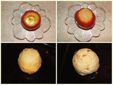 Zdjęcie - Pieczone jabłka w cieście - Przepisy kulinarne ze zdjęciami