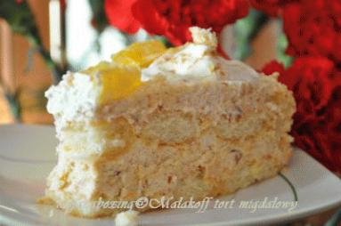 Zdjęcie - Malakoff - austriacki tort migdałowy  - Przepisy kulinarne ze zdjęciami