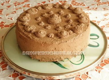 Zdjęcie - Bezglutenowy tort z musem czekoladowym  - Przepisy kulinarne ze zdjęciami