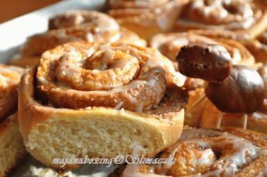 Zdjęcie - Drożdżowe ślimaczki z dynią   - Przepisy kulinarne ze zdjęciami