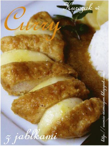 Zdjęcie - Kurczak w curry z jabłkami - Przepisy kulinarne ze zdjęciami