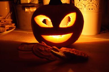 Zdjęcie - maślane kruche ciasteczka na halloween - Przepisy kulinarne ze zdjęciami