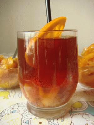 Zdjęcie - Dżem z owoców pigwowca i cytrusów zatopiona w herbacie Dilmah  - Przepisy kulinarne ze zdjęciami