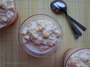 Zdjęcie - Wspólne pichcenie - pudding ryżowy - Przepisy kulinarne ze zdjęciami