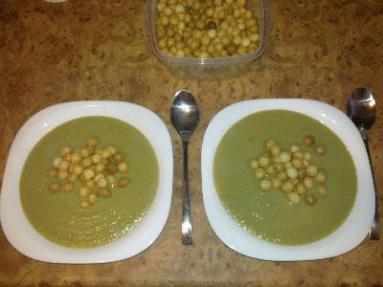 Zdjęcie - zielona zupa - krem  - Przepisy kulinarne ze zdjęciami