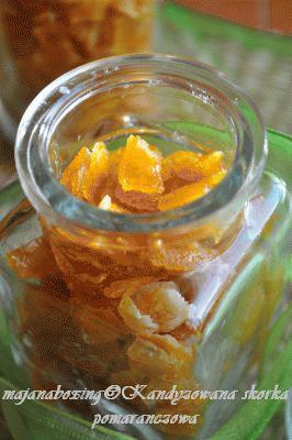 Zdjęcie - Kandyzowana skórka pomarańczowa   - Przepisy kulinarne ze zdjęciami