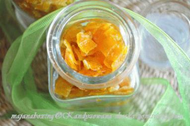 Zdjęcie - Kandyzowana skórka pomarańczowa   - Przepisy kulinarne ze zdjęciami