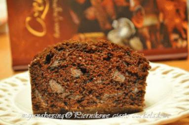 Zdjęcie - Piernikowe ciasto z czekoladą  - Przepisy kulinarne ze zdjęciami