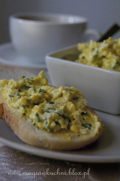 Zdjęcie - Pasta jajeczna   - Przepisy kulinarne ze zdjęciami