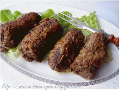 Zdjęcie - Zrazy wołowe z marchewką i porem - Przepisy kulinarne ze zdjęciami