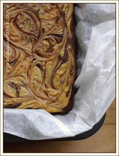 Zdjęcie - Sernikobrownie z masłem orzechowym  - Przepisy kulinarne ze zdjęciami
