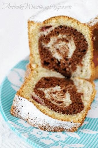 Zdjęcie - Neapolitańskie ciasto marmurkowe - Przepisy kulinarne ze zdjęciami