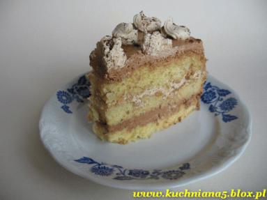 Zdjęcie - Tort kawowo - czekoladowy  - Przepisy kulinarne ze zdjęciami