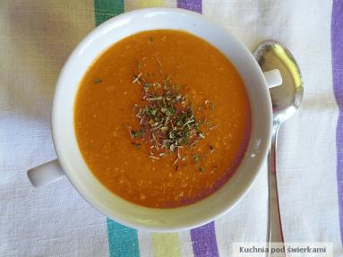 Zdjęcie - Błyskawiczna zupa z soczewicy  - Przepisy kulinarne ze zdjęciami