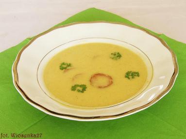 Zdjęcie - Zupa ziemniaczana z  chorizo  - Przepisy kulinarne ze zdjęciami