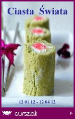 Zdjęcie - Ciasto z zieloną herbatą - Przepisy kulinarne ze zdjęciami