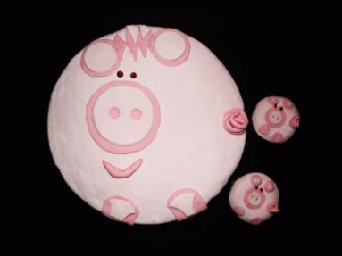 Zdjęcie - Tort świnka - Przepisy kulinarne ze zdjęciami