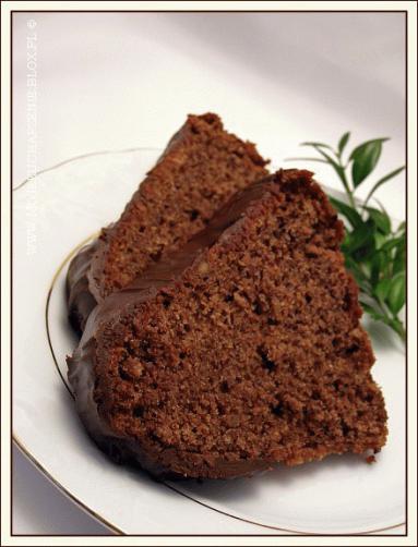 Zdjęcie - Babka czekoladowo-orzechowa z nutellą  - Przepisy kulinarne ze zdjęciami