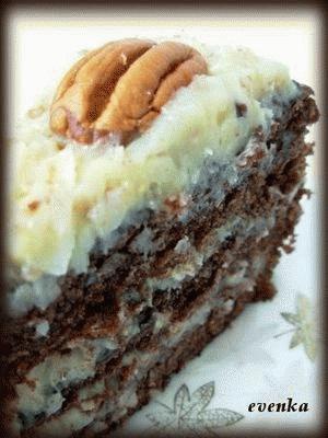 Zdjęcie - Niemieckie Ciasto Czekoladowe - Przepisy kulinarne ze zdjęciami
