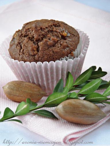 Zdjęcie - Muffinki czekoladowo-bananowe - Przepisy kulinarne ze zdjęciami