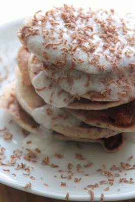 Zdjęcie - czekoladowe placuszki z mascarpone - Przepisy kulinarne ze zdjęciami
