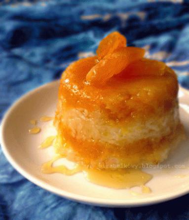 Zdjęcie - Pudding ryżowy z morelami i miodem (GP Chin) - Przepisy kulinarne ze zdjęciami