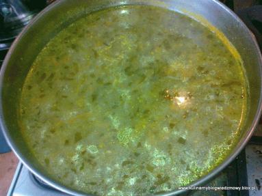 Zdjęcie - sezonowa zupa szczawiowa  - Przepisy kulinarne ze zdjęciami