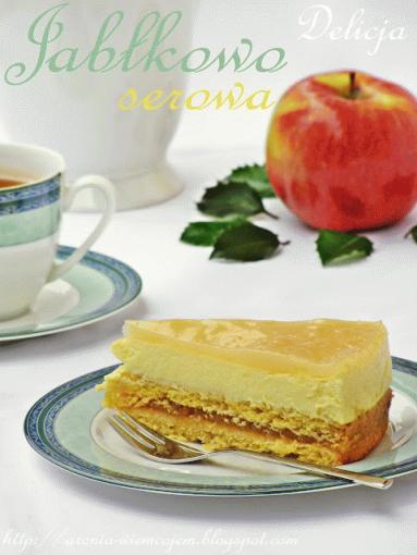 Zdjęcie - Delicja jabłkowo-serowa - Przepisy kulinarne ze zdjęciami