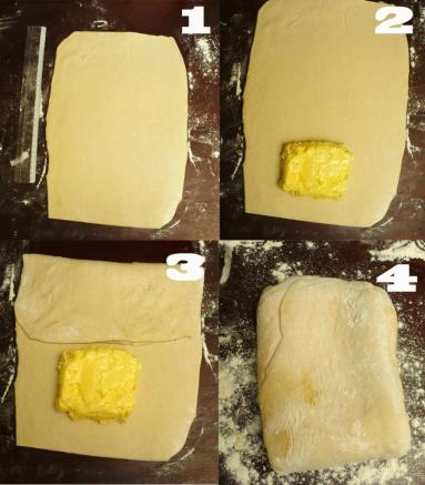 Zdjęcie - Croissanty z domowego ciasta francuskiego - Przepisy kulinarne ze zdjęciami