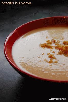 Zdjęcie - Zupa krem z kalarepy z nutą kokosową - Przepisy kulinarne ze zdjęciami