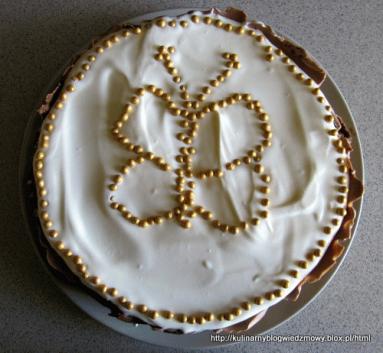 Zdjęcie - tort lodowy, czyli mrożony sernik z nutellą - Przepisy kulinarne ze zdjęciami
