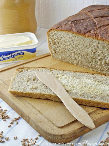 Zdjęcie - Chleb pszenny z ziarnem orkiszu - Przepisy kulinarne ze zdjęciami