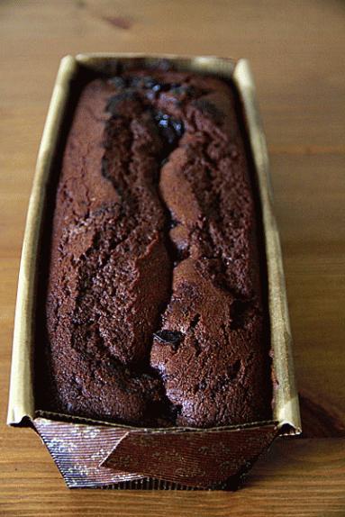 Zdjęcie - Ciasto czekoladowe z  wiśniami - Przepisy kulinarne ze zdjęciami