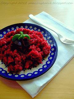 Zdjęcie - Buraczkowe risotto - Przepisy kulinarne ze zdjęciami