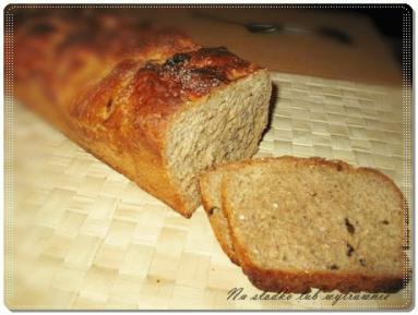 Zdjęcie - Chleb z miodem i płatkami owsianymi - Przepisy kulinarne ze zdjęciami