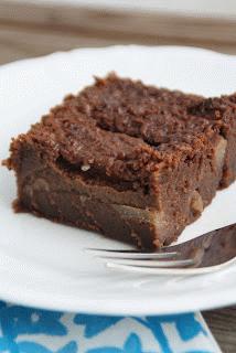 Zdjęcie - brownie z gruszkami - Przepisy kulinarne ze zdjęciami