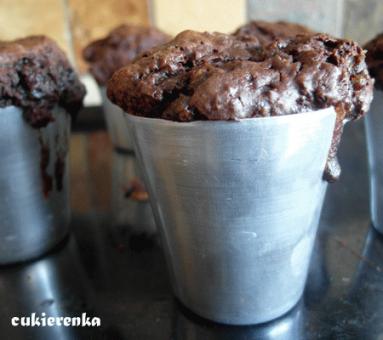 Zdjęcie - Czekoladowo - imbirowe muffiny - Przepisy kulinarne ze zdjęciami