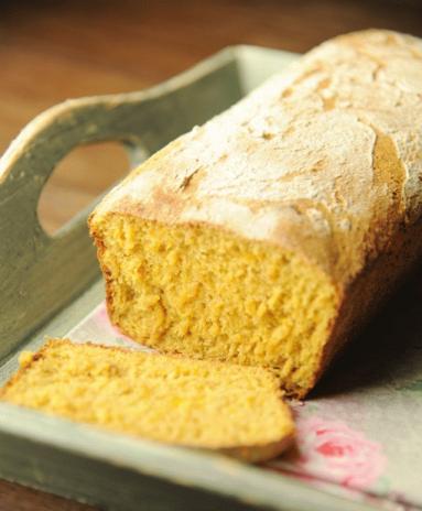 Zdjęcie - Pełnoziarnisty chleb dyniowy na słodko - Przepisy kulinarne ze zdjęciami