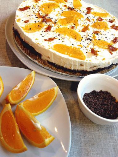 Zdjęcie - Orangoffee pie, czyli pomarańczowa wariacja - Przepisy kulinarne ze zdjęciami