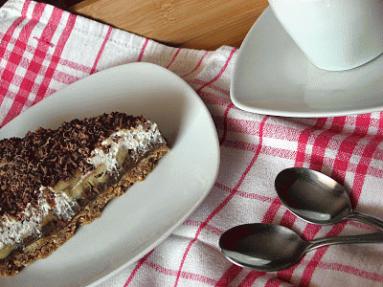Zdjęcie - Deser bananowo-czekoladowy z intrygą w tle - Przepisy kulinarne ze zdjęciami
