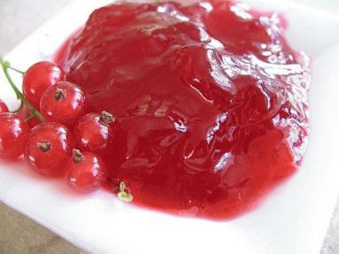 Zdjęcie - Galaretka z czerwonej porzeczki - Przepisy kulinarne ze zdjęciami