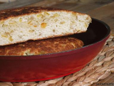 Zdjęcie - Słodki chlebek z patelni i recenzja książki "Chleby, bułki, bułeczki" - Przepisy kulinarne ze zdjęciami