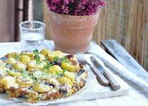 Zdjęcie - Ziemniaczana zapiekanka z grzybami leśnymi - Przepisy kulinarne ze zdjęciami