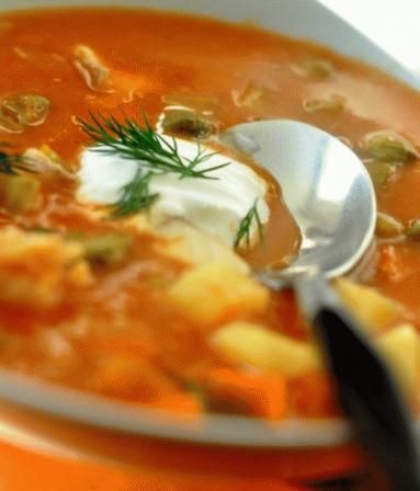 Zdjęcie - Solianka- wyjątkowa rosyjska zupa - Przepisy kulinarne ze zdjęciami
